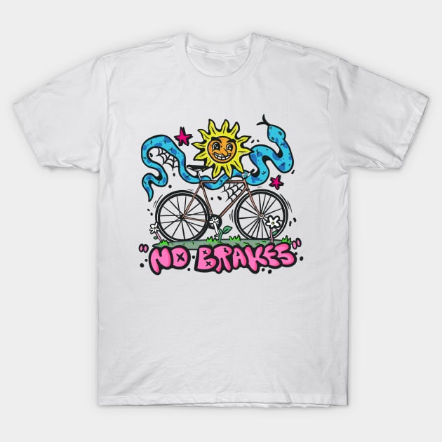 fixie bike T-Shirt by Pararel terror